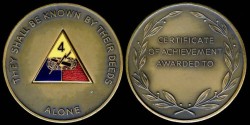World Coins - 1969 US: Military Award Medal