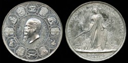 World Coins - 1861 Italy – 1st International Exposition in Florence Italy