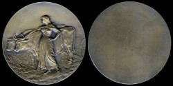 World Coins - 1898 France - Agricultural Prize Medal