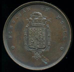 World Coins - 1820  Portugal - Colégio dos Orfãos do Porto Commemorative Medal by J. de Souza