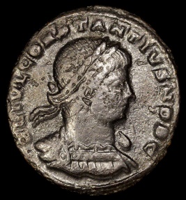 Ancient Coins - Constantius II Ae4 - GLORIA EXERCITVS - Siscia Mint