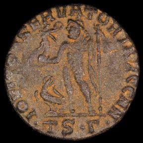 Ancient Coins - Licinius I Follis - IOVI CONSERVATORI AVGG NN - Thessalonica Mint