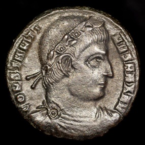 Ancient Coins - Constantine I Ae3 - GLORIA EXERCITVS - Siscia Mint