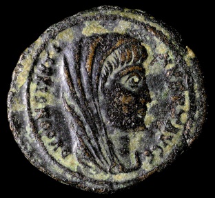 Ancient Coins - Constantine I Ae4 - Postumous Issue - Nicomedia Mint 