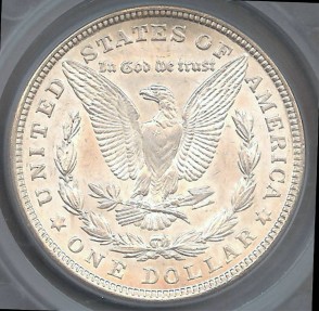 US Coins - 1921 Morgan Dollar (