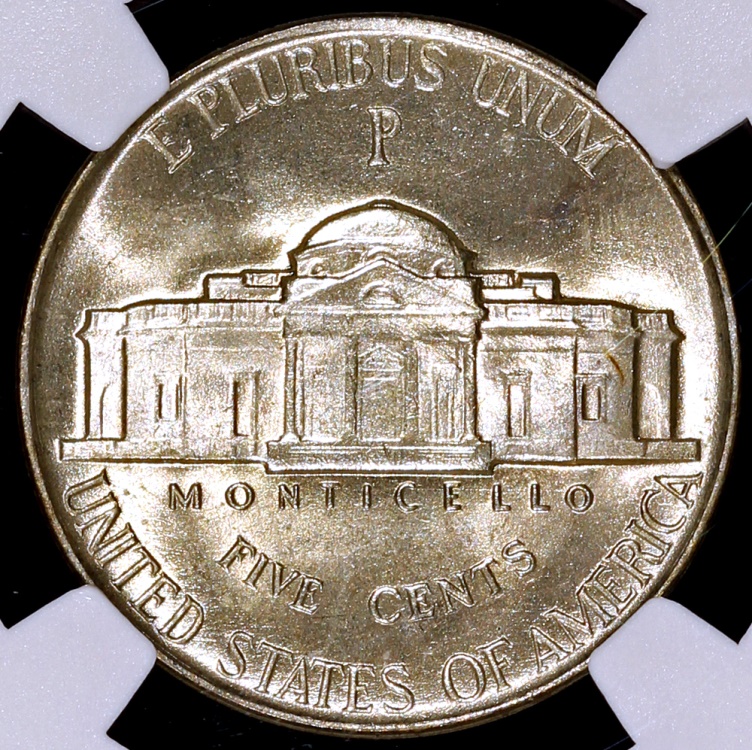 1945 P Jefferson Nickel (Silver) NGC MS65 5 Cents