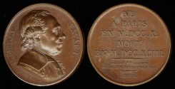 World Coins - 1818 France - Charles Simon Favart by Pierre-Simon-Benjamin Duvivier