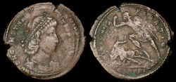 Ancient Coins - Constantius II Ae2 - FEL TEMP REPARATIO - Alexandria Mint 