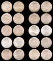 World Coins - 1928-1937 Austria Commemorative 10 coin 2 Schilling Set BU