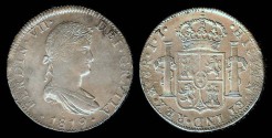World Coins - 1819 Mo-JJ Mexico 8 Reales XF