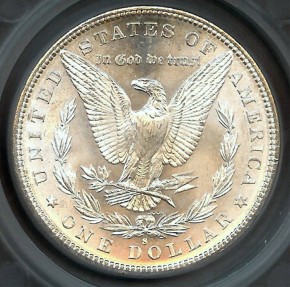 US Coins - 1882s Morgan Dollar SEGS MS64