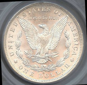 US Coins - 1883o Morgan Dollar - VAM 6 - SEGS MS63
