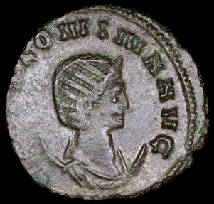 Ancient Coins - Salonina Antoninianus - IVNONI CONS AVG - Rome Mint