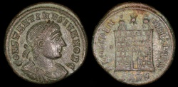 Ancient Coins - Constantine II Ae3 - PROVIDENTIAE CAESS - Nicomedia Mint 