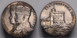 World Coins - 1935 Great Britain - George V Silver Jubilee at Windsor Castle by P Metcalfe