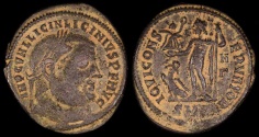 Ancient Coins - Licinius I Follis - IOVI CONSERVATORI - Nicomedia Mint