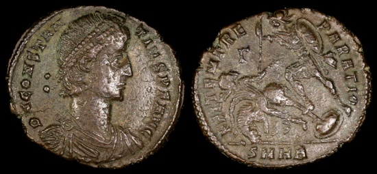 Ancient Coins - Constantius II Centenionalis - FEL TEMP REPARATIO - Heraclea Mint