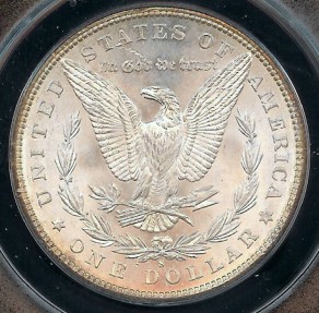 US Coins - 1881s Morgan Dollar ANACS MS65