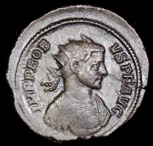 Ancient Coins - Probus Antoninianus - ADVENTVS AVG - Rome Mint