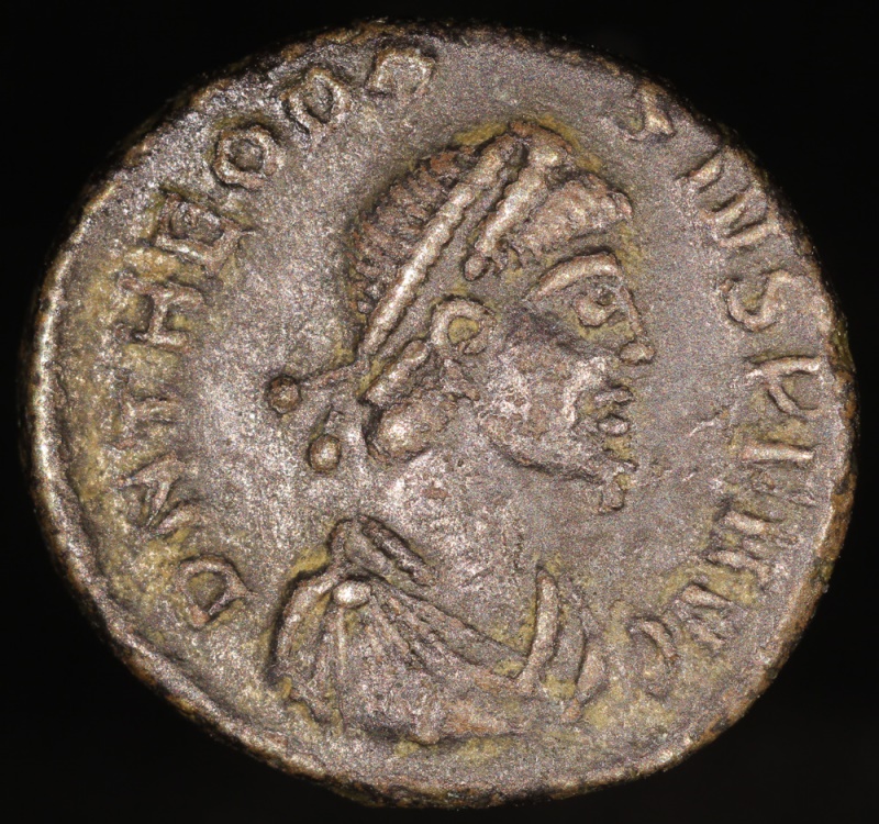 Theodosius I Ae2 - SALVS REIPVBLICAE - Rome Mint | Roman Imperial Coins