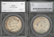 Us Coins - 1882 Morgan Dollar SEGS MS62