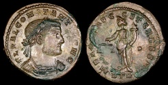 Ancient Coins - Constantius I Follis - SACRA MONET AVGG ET CAESS NN - Rome Mint