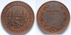 World Coins - 1910 Great Britain – England – London Gardens Guild Exhibition Bronze Award Medal by  Vaughtons Birmingham, England
