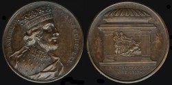 World Coins - 1731 Great Britain – King Edward II by Jean Dassier (From his series “Kings and Queens of England”)