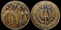 World Coins - 1972 US: Saint Thomas the Apostle