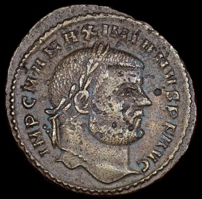 Ancient Coins - Maximianus Ae Follis - GENIO POPVLI ROMANI - Cyzicus Mint 