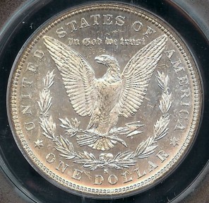 US Coins - 1882s Morgan Dollar ANACS MS64