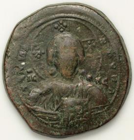 Ancient Coins - Basil II & Constantine VIII  Ae Follis - Anonymous Mint