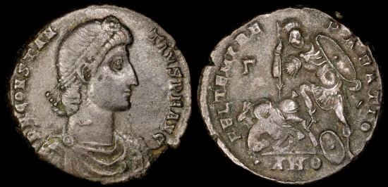 Ancient Coins - Constantius II Centenionalis - FEL TEMP REPARATIO - Alexandria Mint