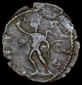 Ancient Coins - Victorinus Antoninianus - INVICTVS - Cologne Mint 