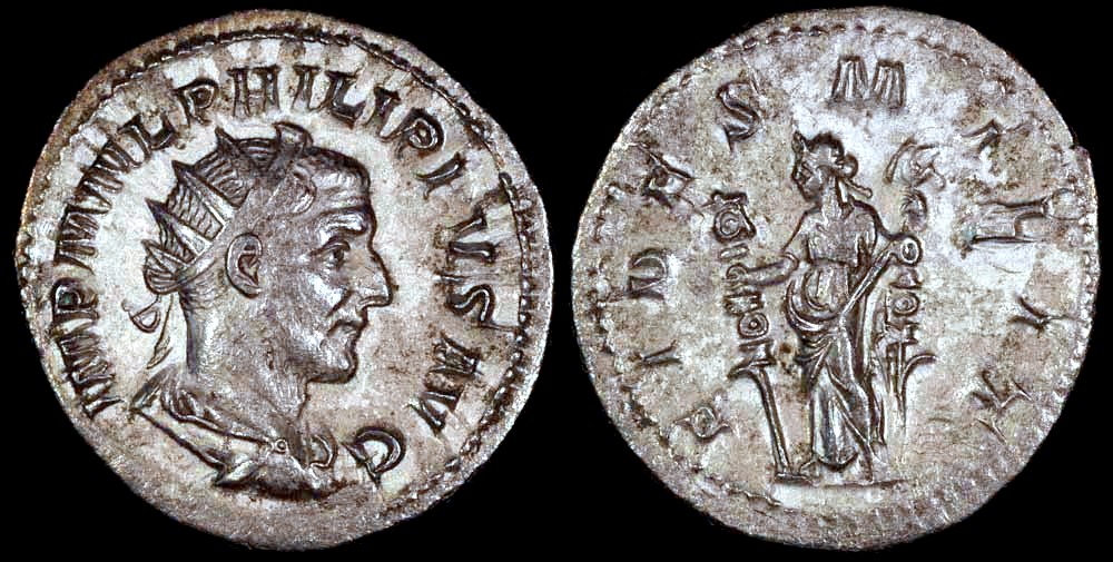 Fides on Roman Coins