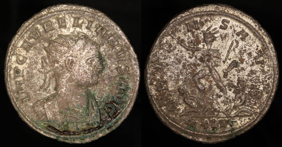 Ancient Coins - Aurelian Antoninianus - ORIENS AVG - Serdica Mint
