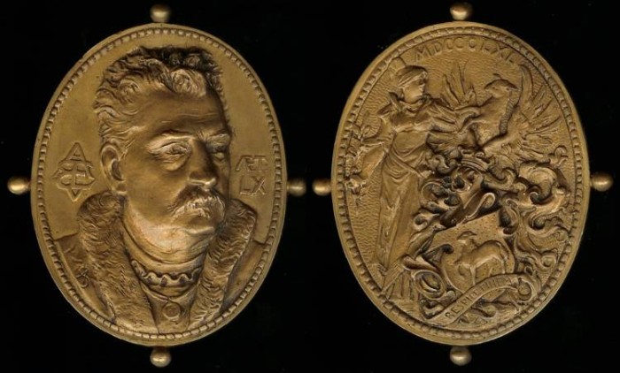 1890 Austria Baron Karl Adolf Bachofen von Echt (Burgomaster of Vienna)