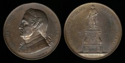 World Coins - 1848 Belgium - Charles Alexandre duc de Lorraine, Govenor of Belgium