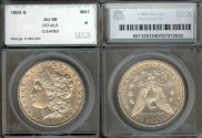 Us Coins - 1883s Morgan Dollar SEGS AU58