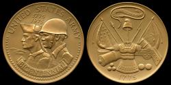 Us Coins - 1975  United States - U.S. Army 1775-1975 Bicentennial Medal designed by Institute of Heraldry, U.S. Army; United States Mint. (#429)