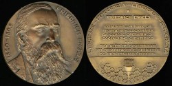 World Coins - 1974 Portugal - Friedrich Engels Commemorative Medal 