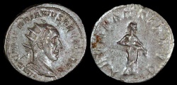 Ancient Coins - Trajan Decius Antoninianus - ABVNTANTIA AVG - Rome Mint