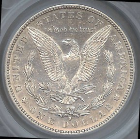 US Coins - 1883s Morgan Dollar SEGS AU58
