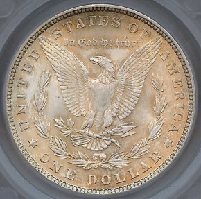 US Coins - 1882 Morgan Dollar SEGS MS63