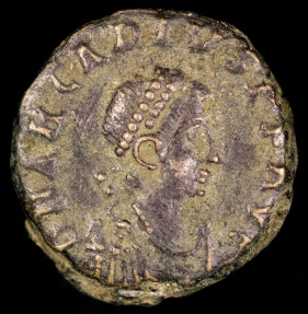 Ancient Coins - Arcadius Ae4 - SALVS REIPVBLICAE - Antioch Mint 