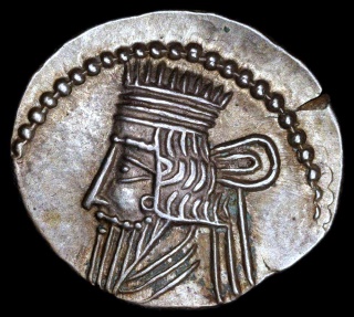 Ancient Coins - Vologases III Drachm (105-147 AD) - Ecbatana Mint