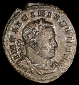Ancient Coins - Licinius I Follis - GENIO POP ROM - Trier Mint