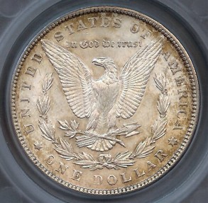 US Coins - 1897 Morgan Dollar - VAM 2 - SEGS MS62