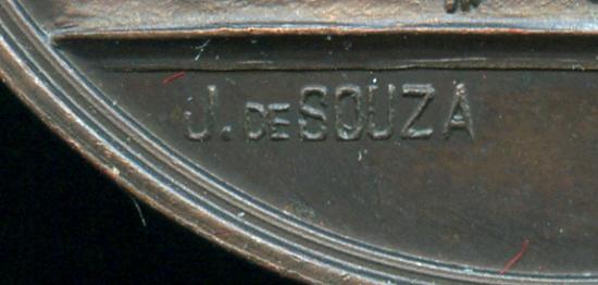 World Coins - 1820  Portugal - Colégio dos Orfãos do Porto Commemorative Medal by J. de Souza