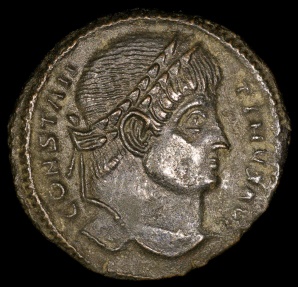 Ancient Coins - Constantine I Ae3 - PROVIDENTIAE AVGG - Siscia Mint